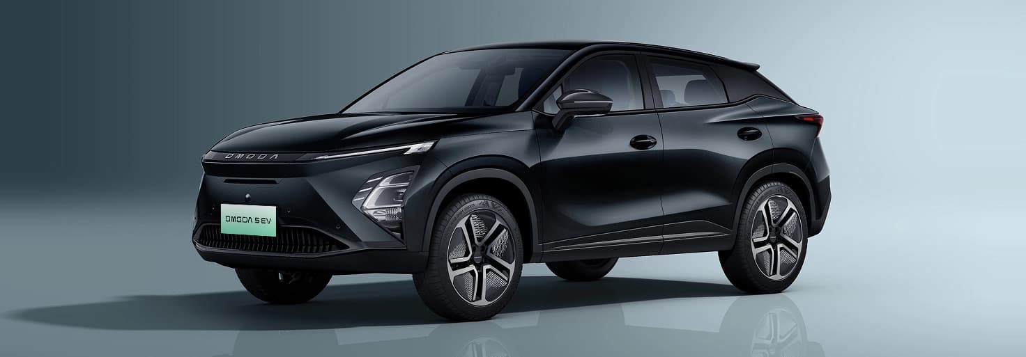 OMODA 5 EV — Carbon Black Metallic