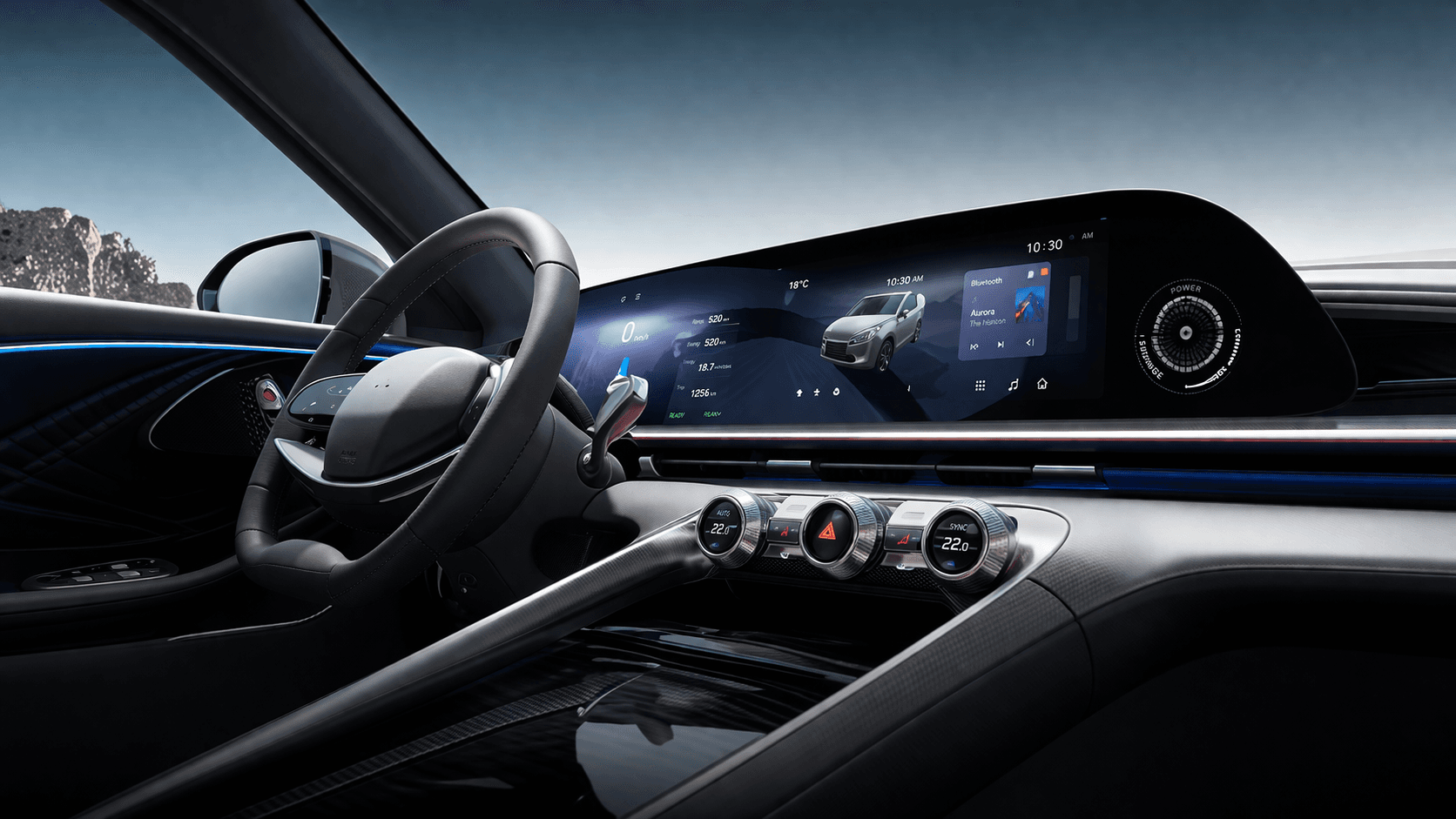 Omoda 9 — Ekrani koji kontrolišu sve