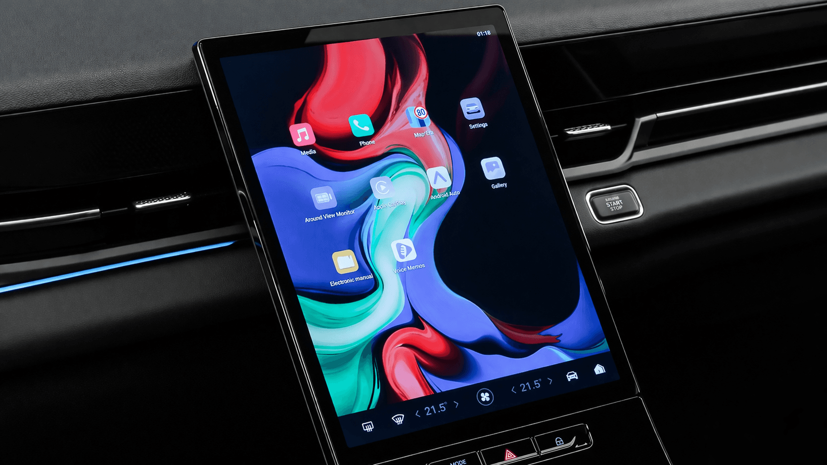 Jaecoo 5 EV — Pametni ekran