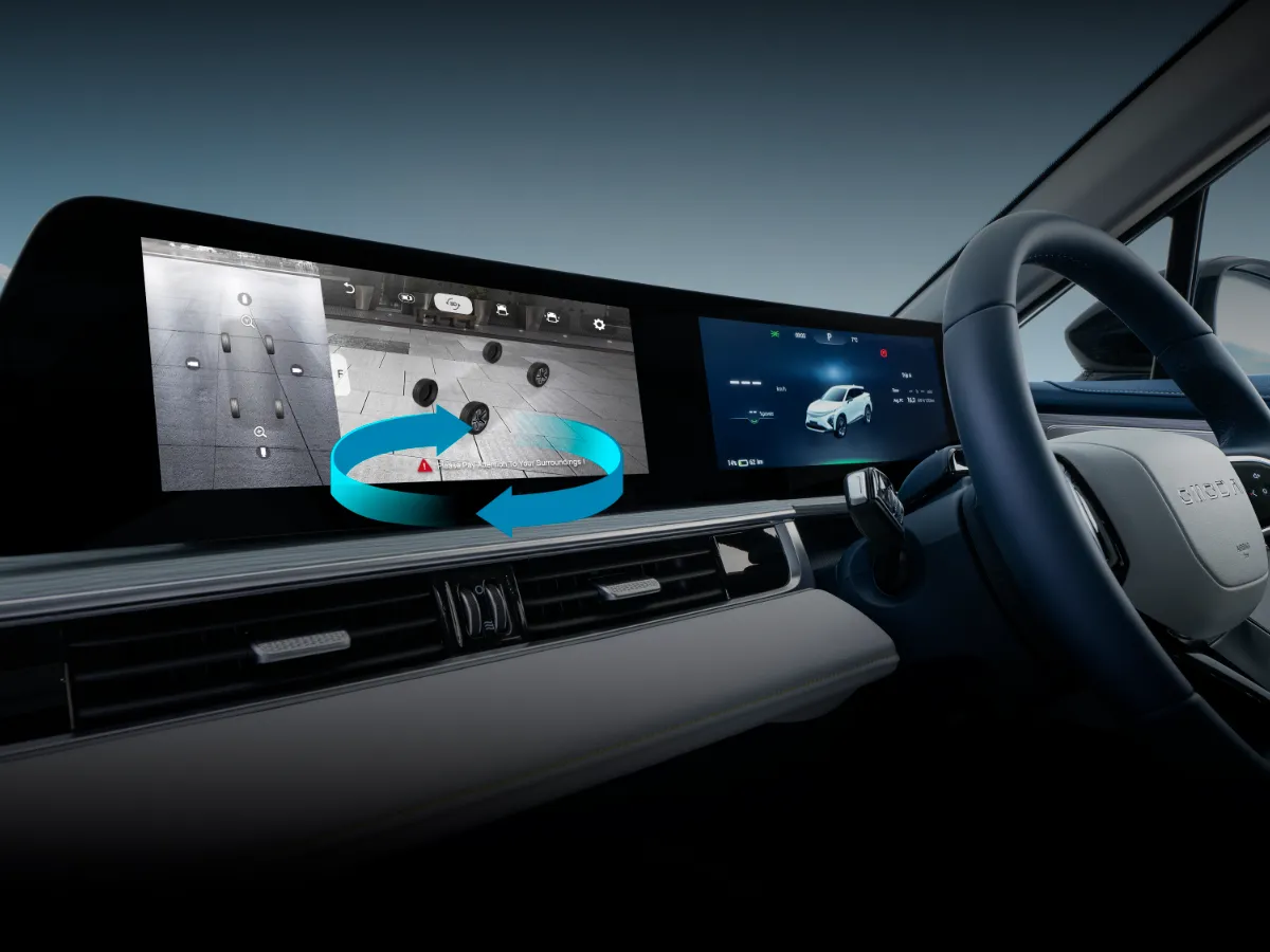 OMODA 5 EV — Nadzor mrtvog ugla